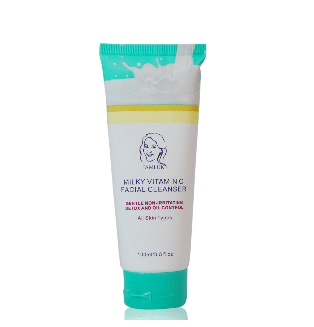 Milky Vitamin C Face Cleanser for Radiant Glow - Skin Care Premium By Fami UK - Fami UK | Premium Beauty Products