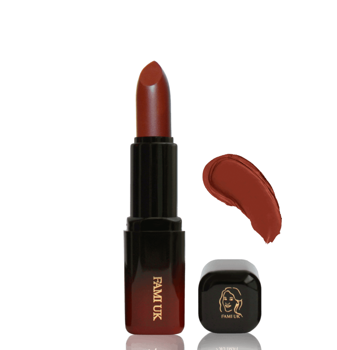 Nude Brown Matte Lipstick Long Lasting Nourishing Premium Lipstick - Skin Care Premium By Fami UK - Fami UK | Premium Beauty Products