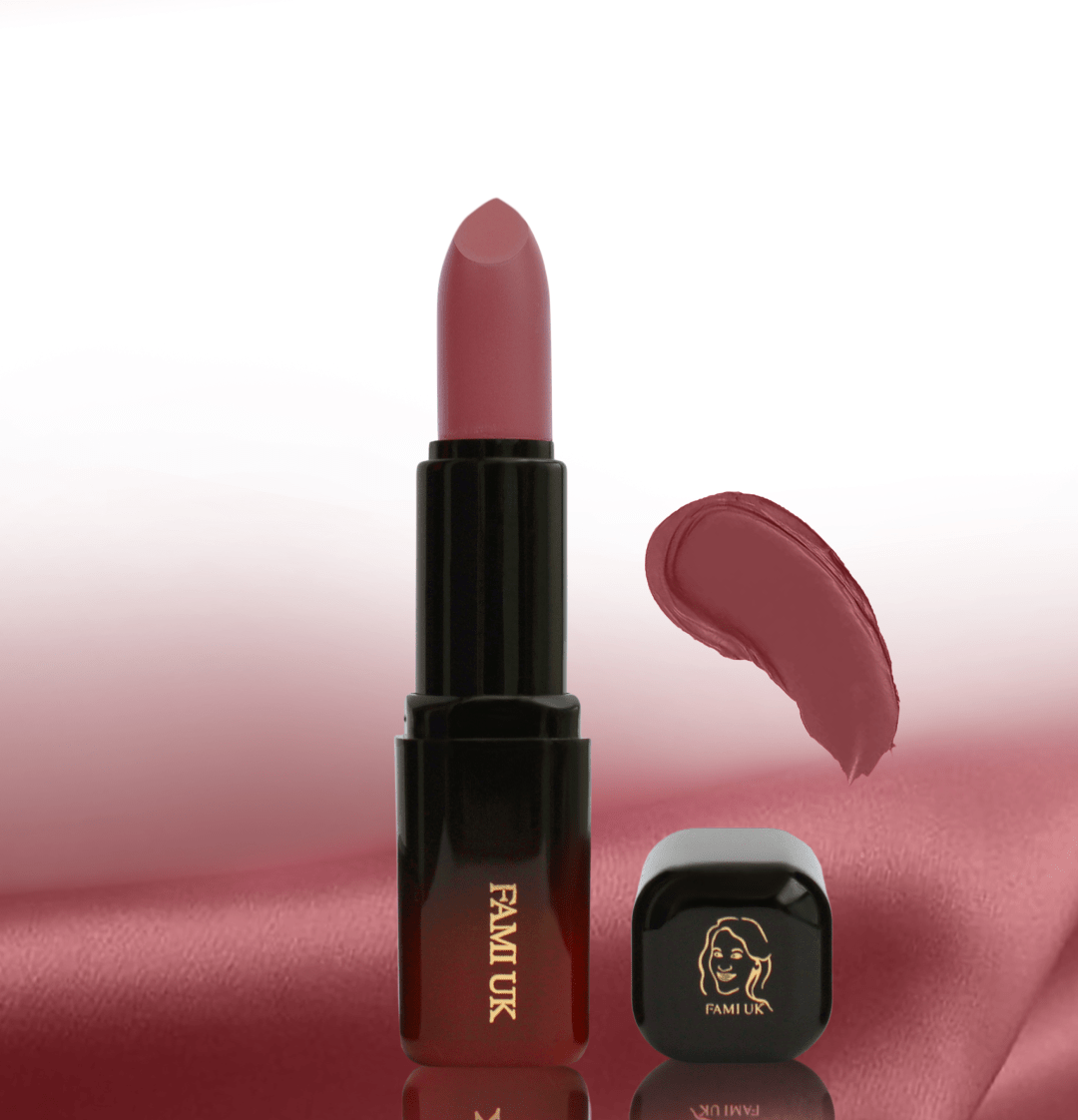Powder Pink Matte Lipstick Long Lasting Nourishing Premium Lipstick - Skin Care Premium By Fami UK - Fami UK | Premium Beauty Products