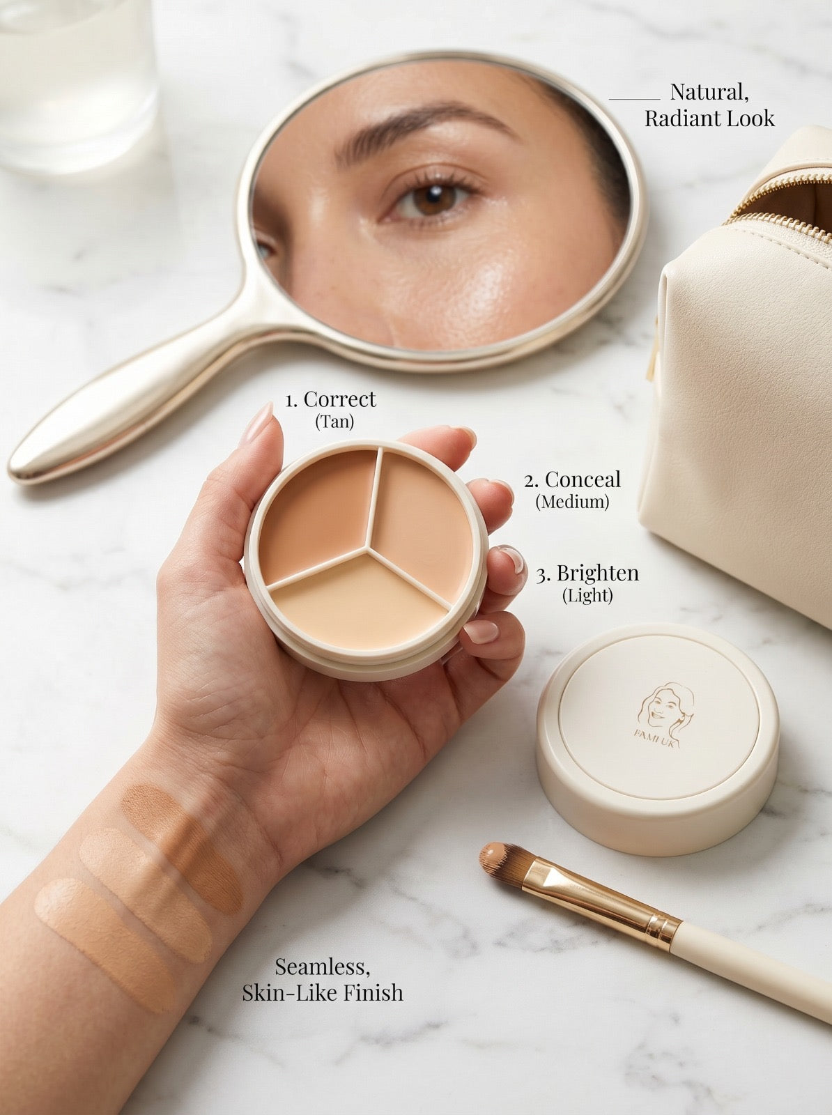 Brightening & Concealer Trio