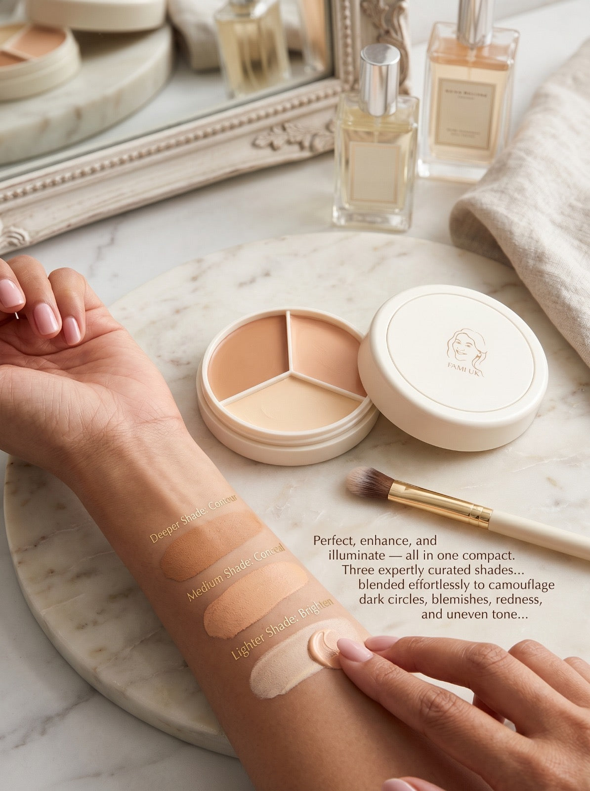 Brightening & Concealer Trio