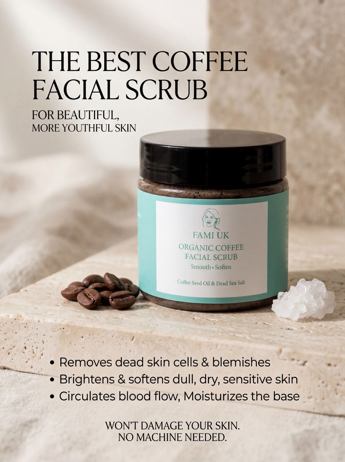 Organic Coffee Facial Scrub