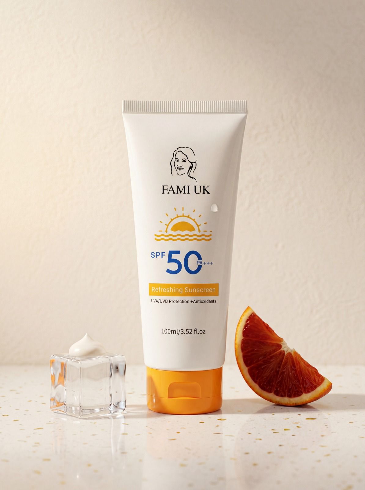 SPF 50+++ Refreshing sunscreen for all skin types
