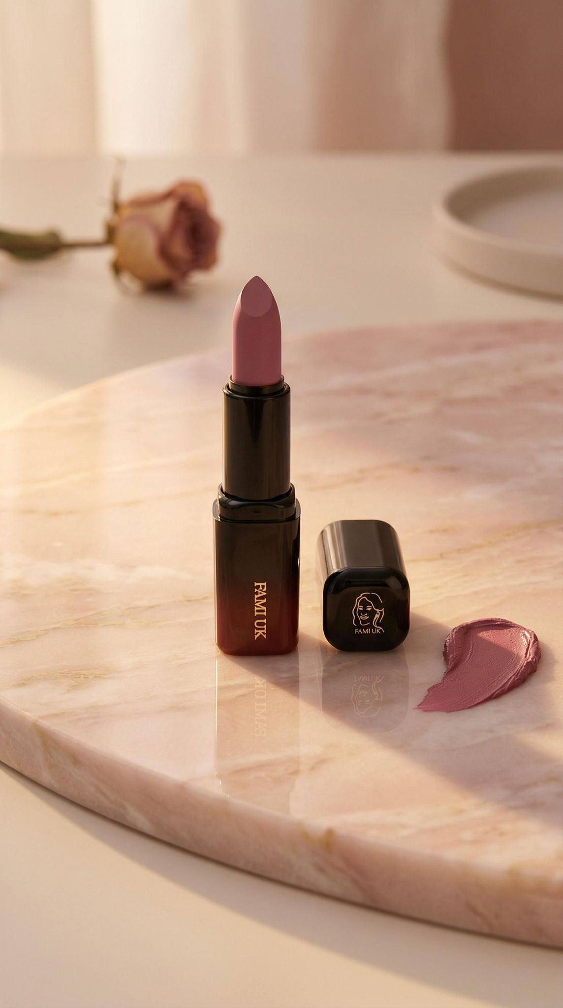 Powder Pink Matte Lipstick