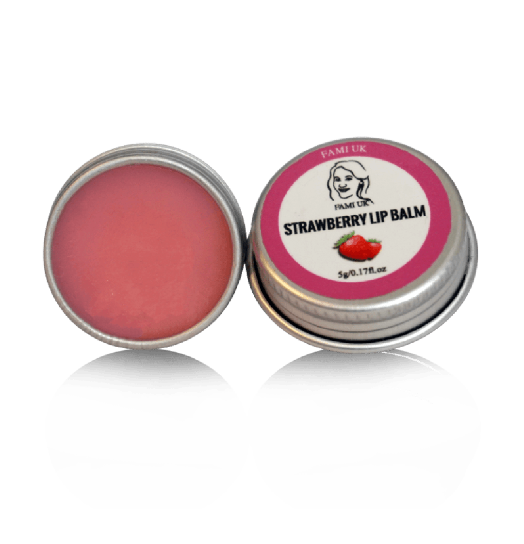 Strawberry Lip Balm – Fami UK | Premium Beauty Products